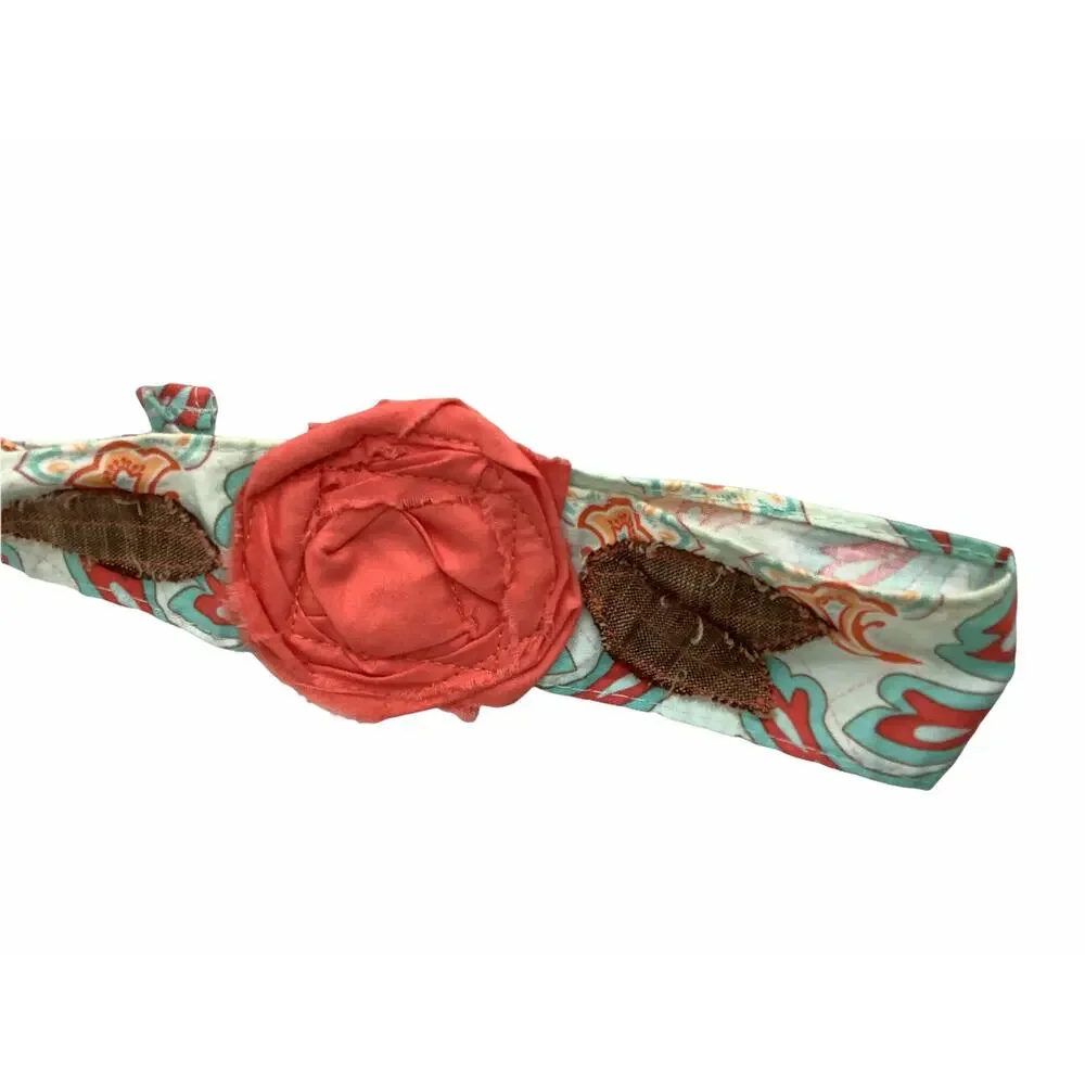 Girl’s 2 Floral & Lace Embellished Head Bands
